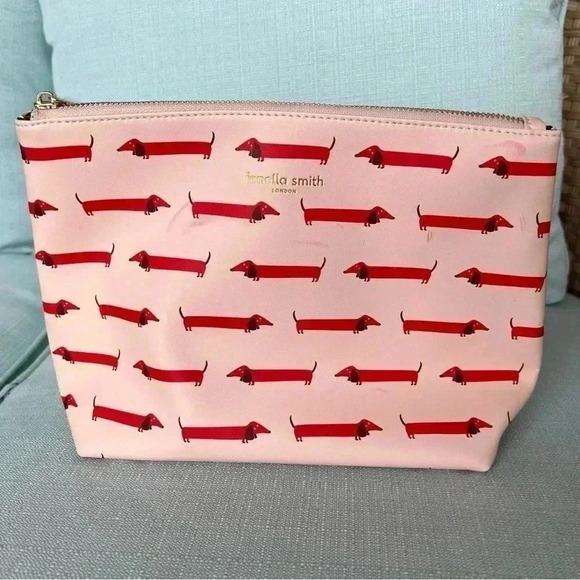 Fenella Smith London Dachshund Cosmetic Bag - Picture 1 of 11